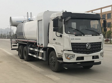 國六東風(fēng)專(zhuān)用底盤(pán)后八輪多功能抑塵車(chē)
