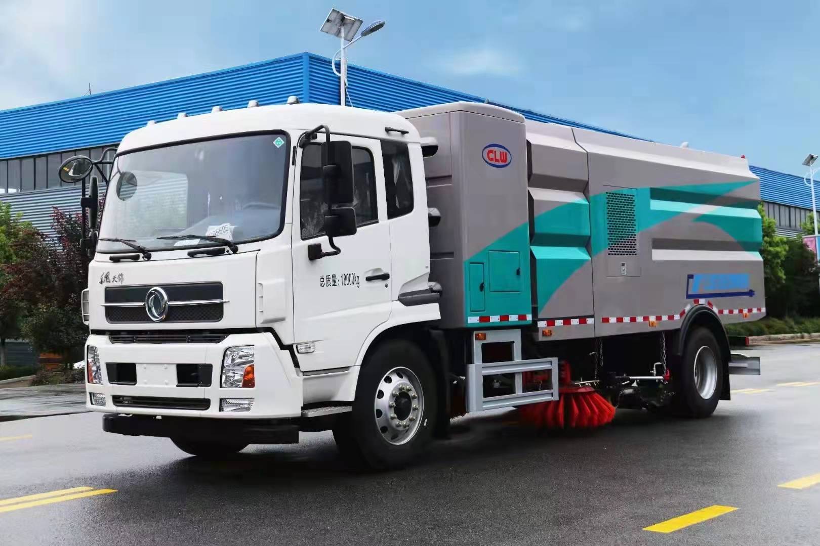 東風(fēng)純電動(dòng)中型洗掃車(chē)
