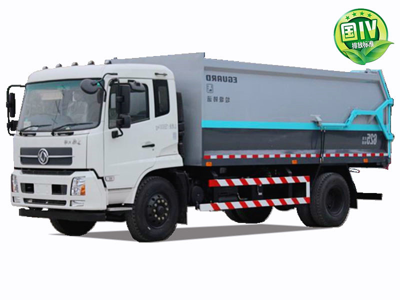 東風(fēng)天錦15方壓縮式對接垃圾車(chē)