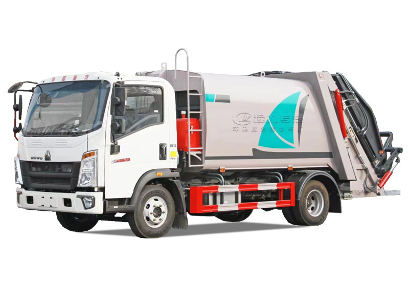 重汽8方壓縮垃圾車(chē)