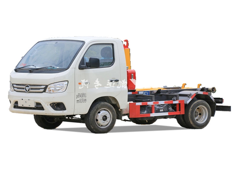 福田3方車(chē)廂可卸式垃圾車(chē)