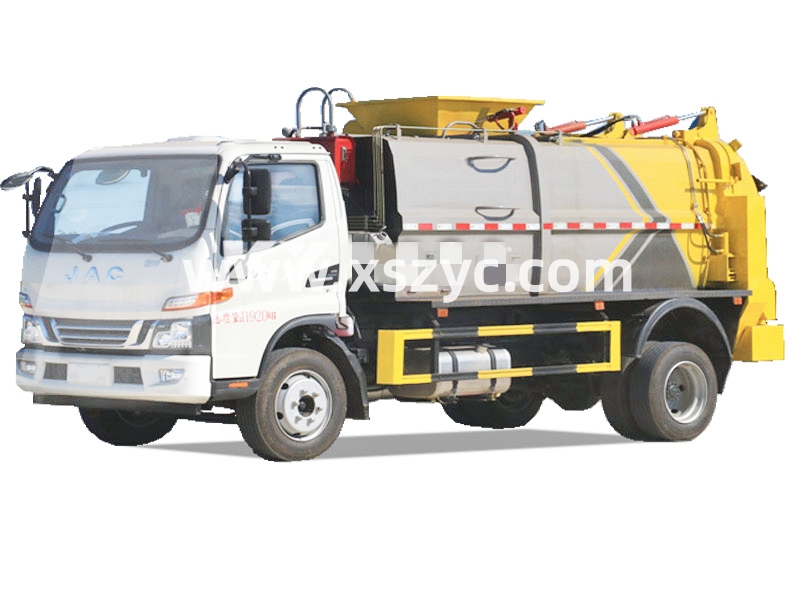 江淮駿鈴8立方餐廚垃圾車(chē)