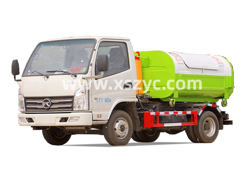 凱馬3方小型車(chē)廂可卸式垃圾車(chē)