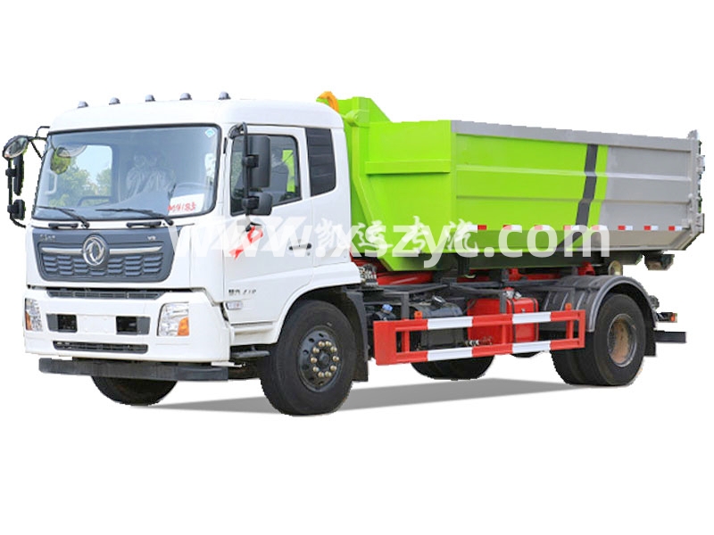 東風(fēng)天錦12方拉臂式垃圾運輸車(chē)