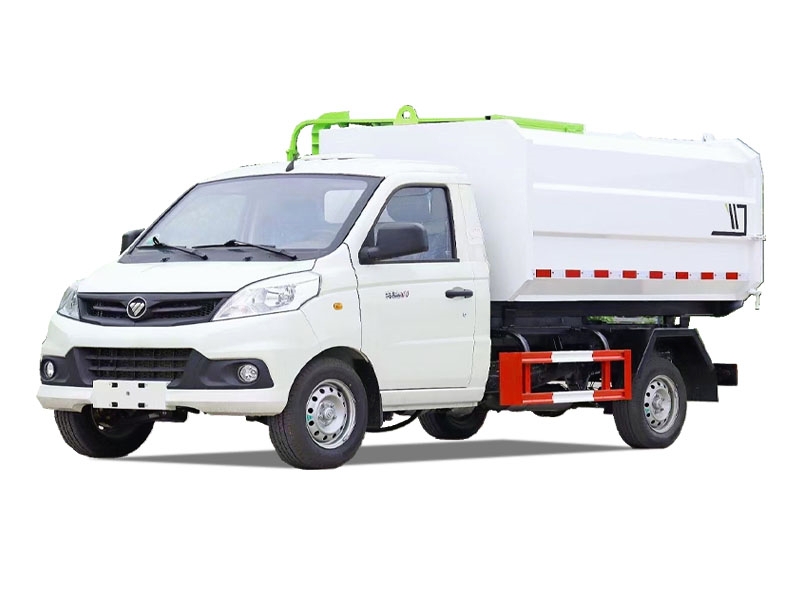 福田3方小型自裝卸式垃圾車(chē)