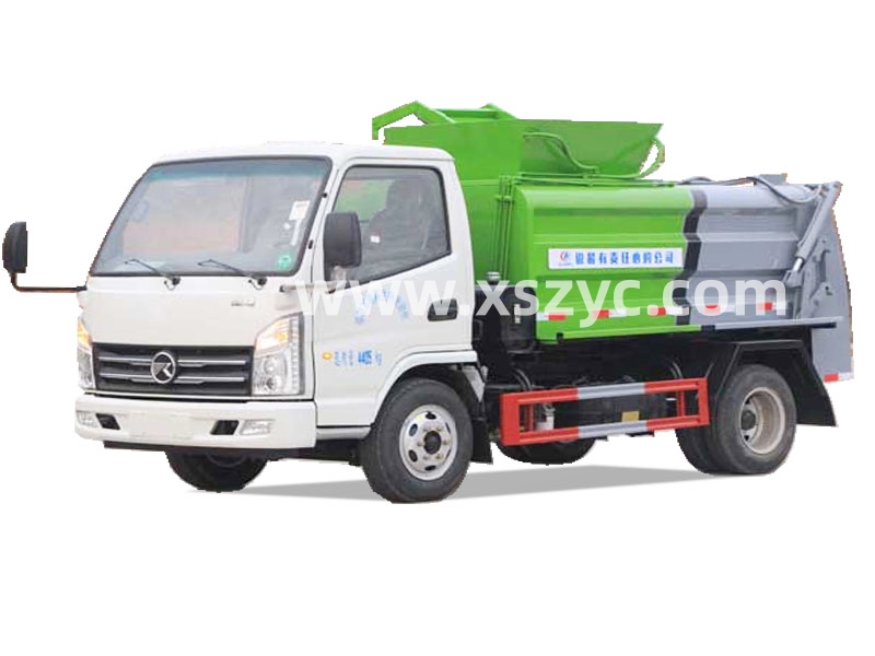 凱馬小型3方泔水垃圾轉運車(chē)