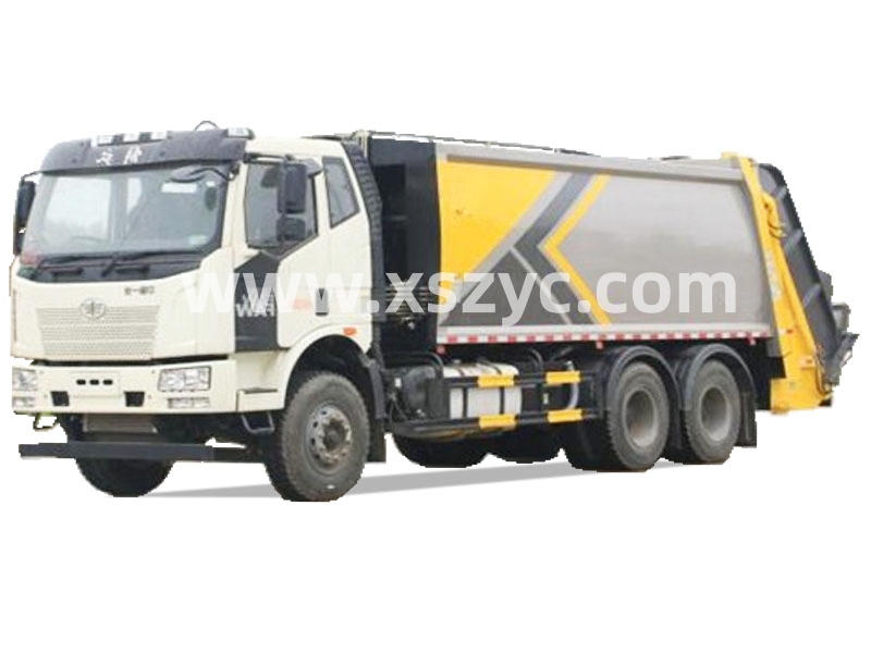 解放后雙橋20方壓縮式垃圾車(chē)