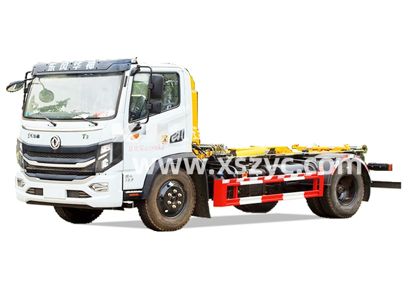 東風(fēng)145中型10-12方拉臂式垃圾車(chē)