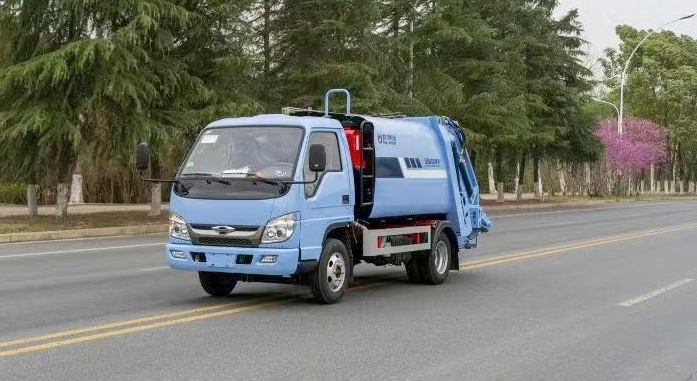 福田小卡5方壓縮式垃圾車(chē)（藍牌）2025款參數與報價(jià)