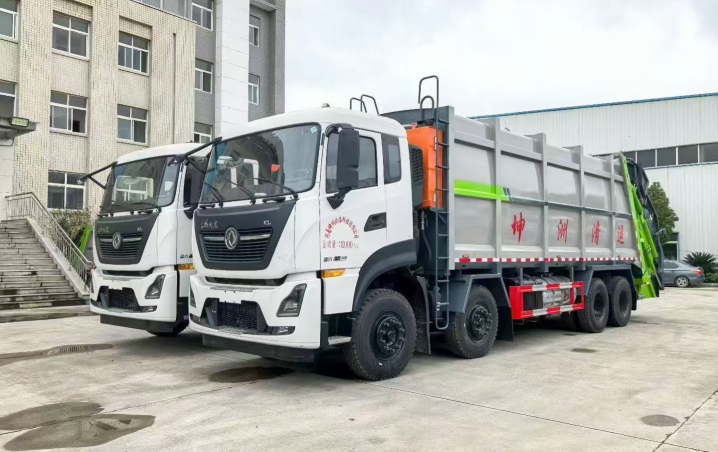 東風(fēng)天龍前四后八38方壓縮垃圾車(chē)