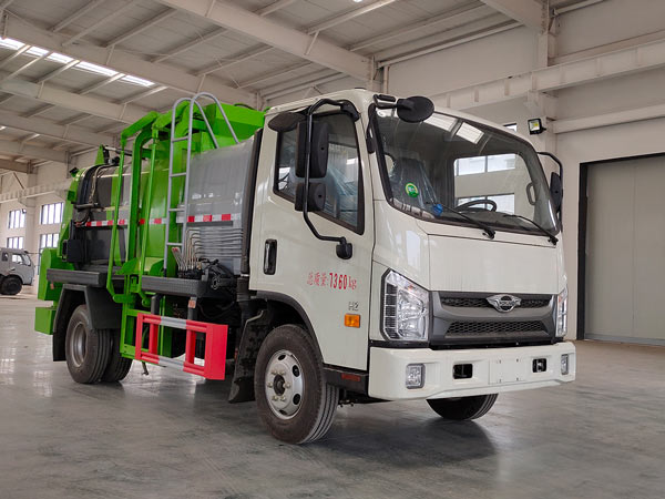 福田5立方餐廚垃圾車(chē)