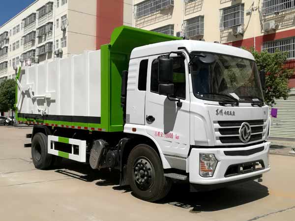 程力威牌CLW5181ZDJD6型壓縮式對接垃圾車(chē)