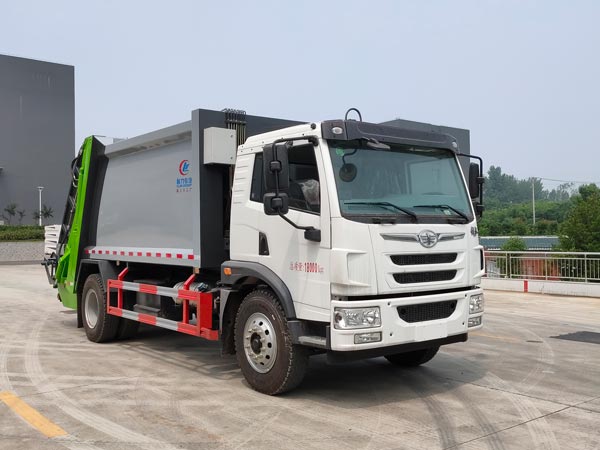 解放10方壓縮垃圾車(chē)