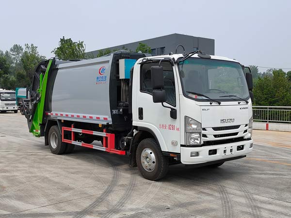 五十鈴8方壓縮垃圾車(chē)